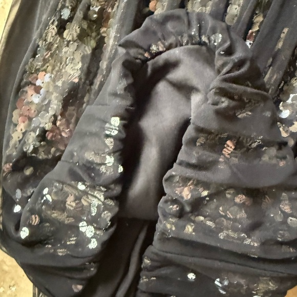 Jody Christopher girls strapless sequin dress excellent condition size 3 - Picture 4 of 10